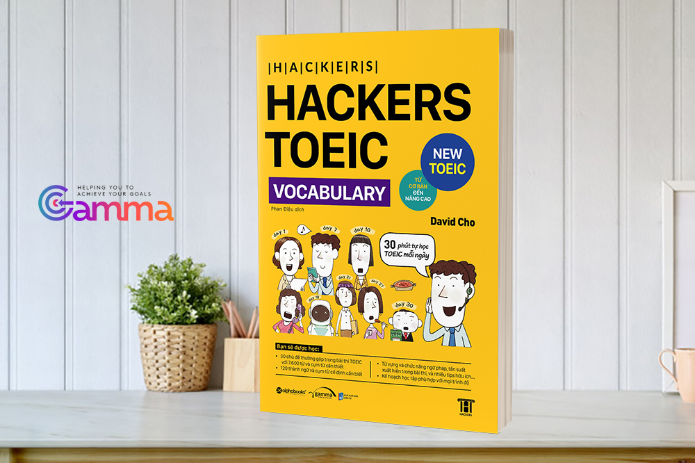 Hackers TOEIC Vocabulary (Sách) - Gamma Edu